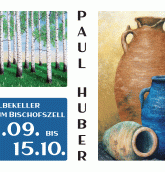 Bilderausstellung Paul Huber, Oberegg • im Leinwand-/Gewölbekeller des Museums