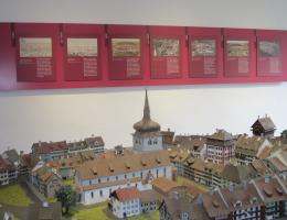 Das Stadtmodell ermöglicht einen «Stadtrundgang» im Trockenen.